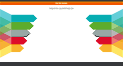 Desktop Screenshot of ixsports-quadshop.de